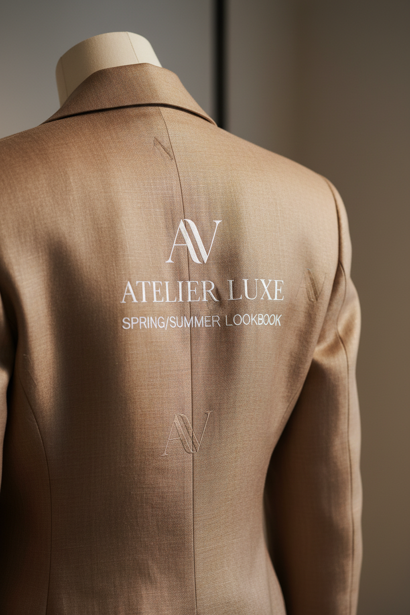 Atelier Luxe - Logo sur habit
